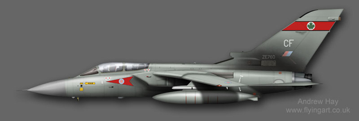 Tornado F.3 ZE760 5 Sqn